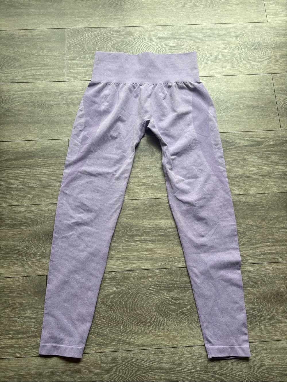 Women's Lavender High-Waist Seamless Leggings size L